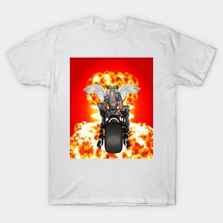 Biker of the Apocalypse-Conquest T-Shirt